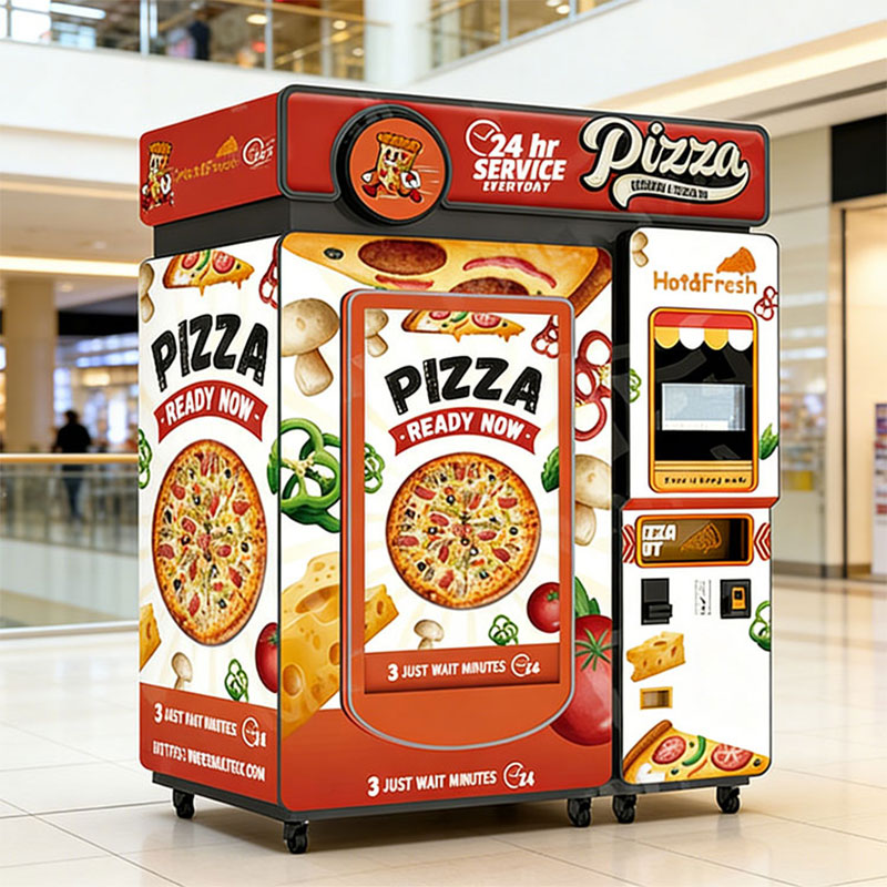 Commercial Vending Machine - Geavanceerde slimme touchscreen pizza-automaat, volautomatisch, voor