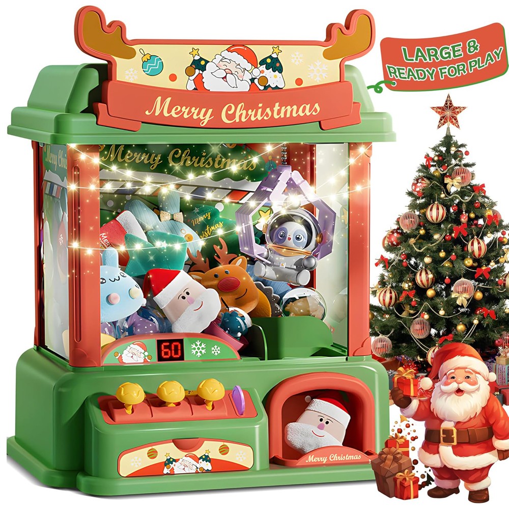 Arcade Vending & Laundry Revenue - Kerst Klauw Machine Voor Kinderen Mini