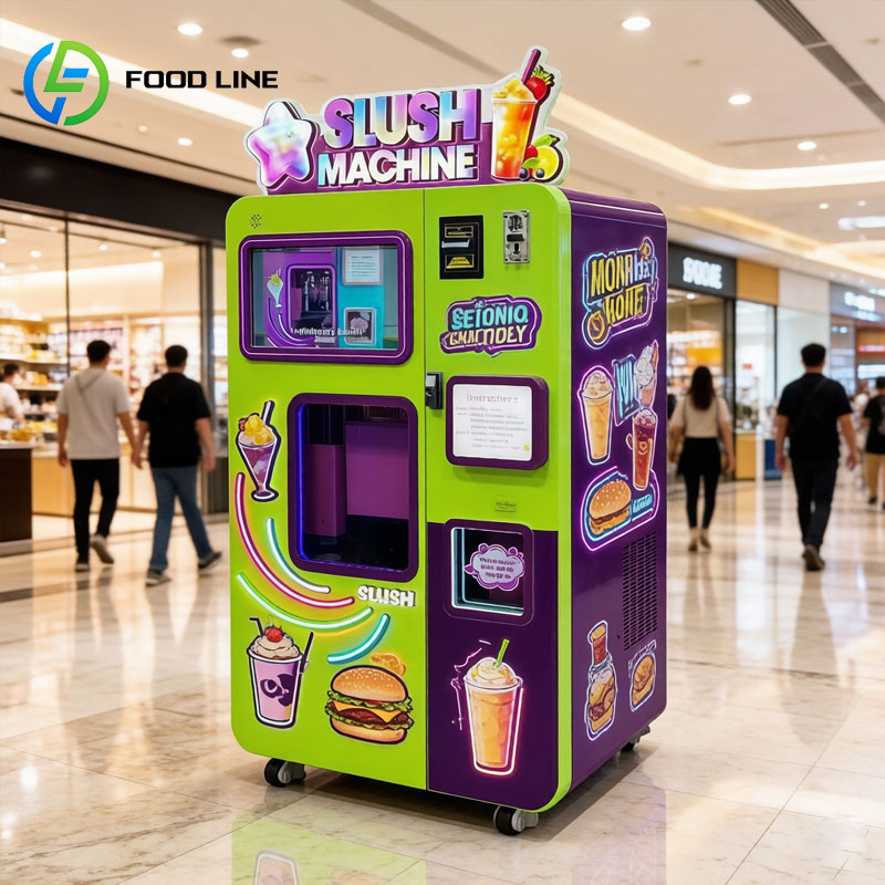 Slushie Machine Vending - Slush-ijsmachine, automaat voor bevroren dranken, smoothie-stijl