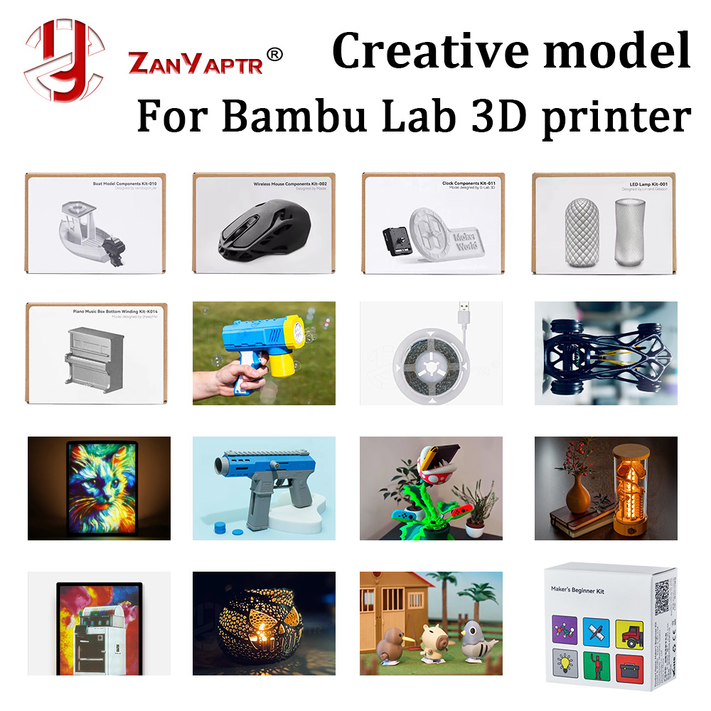 Pinball Machine - Voor Bambu Lab DIY Creatieve Model
