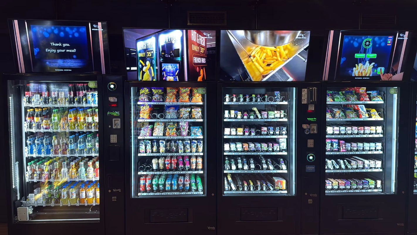 Commercial Vending Machine - Commerciële slimme snackautomaat, automatische retailverkoopapparatuur, ondersteuning