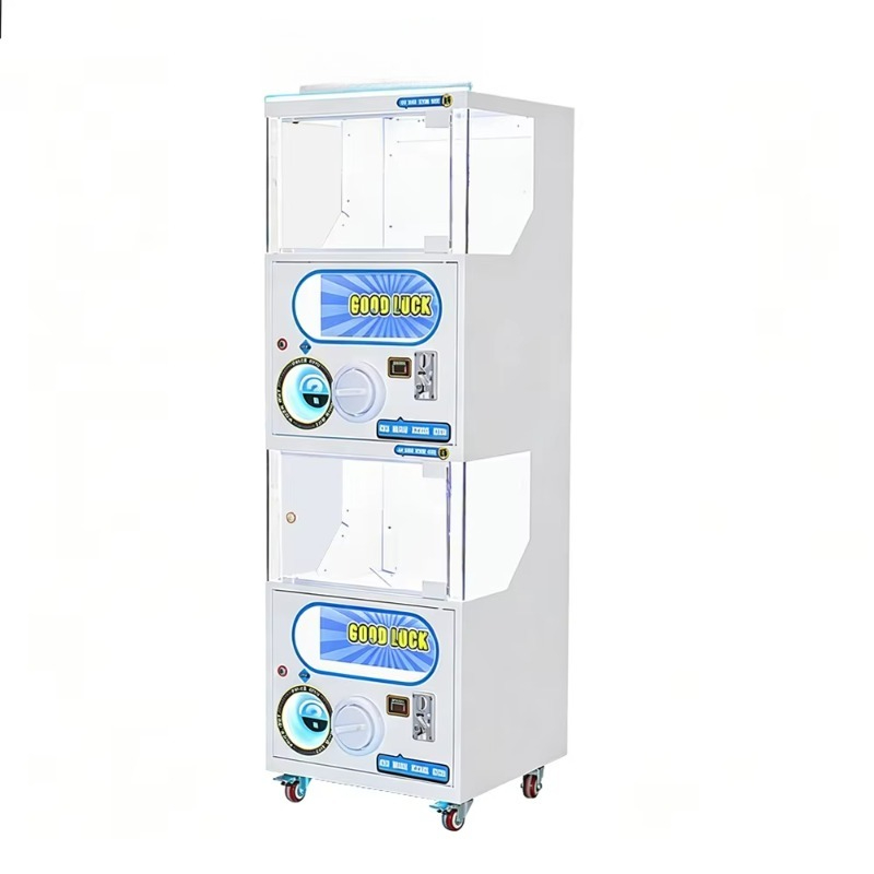 Vending Game - Transparante kast capsule speelgoedautomaat, muntbediend, duurzaam,
