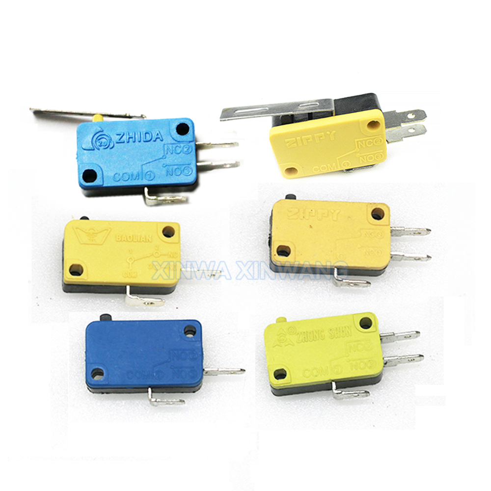 Coin Acceptor Selector - 10 stks Zelf Reset Microschakelaar Microschakelaar