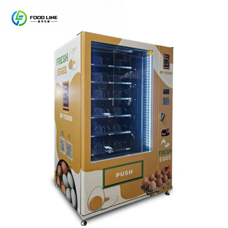 Commercial Vending Machine - Commerciële eierverkoopautomaat met touchscreen, automatische selfservice-eierverkoopapparaat,