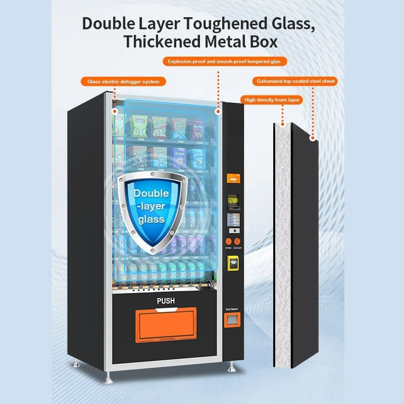 Drankjes en snacks touchscreen - Commercial Vending Machine recensie en prijs