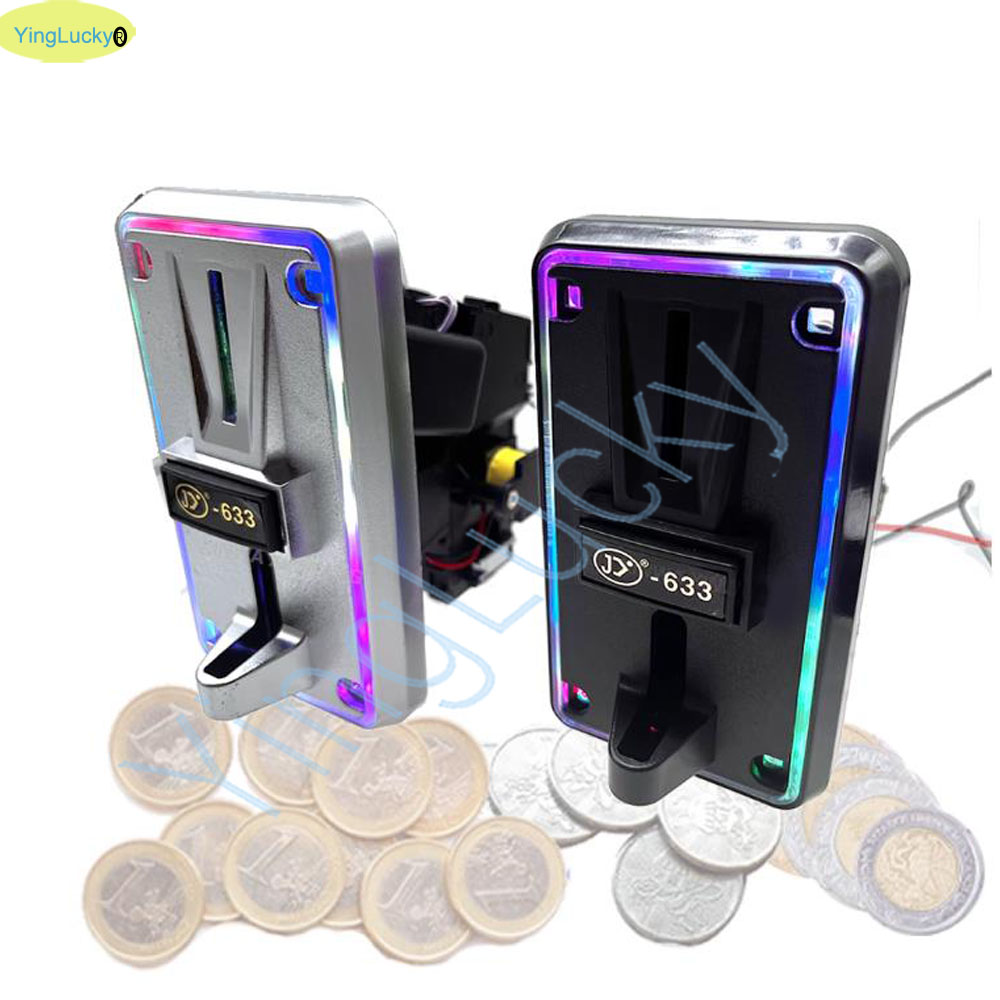 Kleurrijke LED Multi Coin Acce - Arcade Vending & Laundry Revenue recensie en prijs
