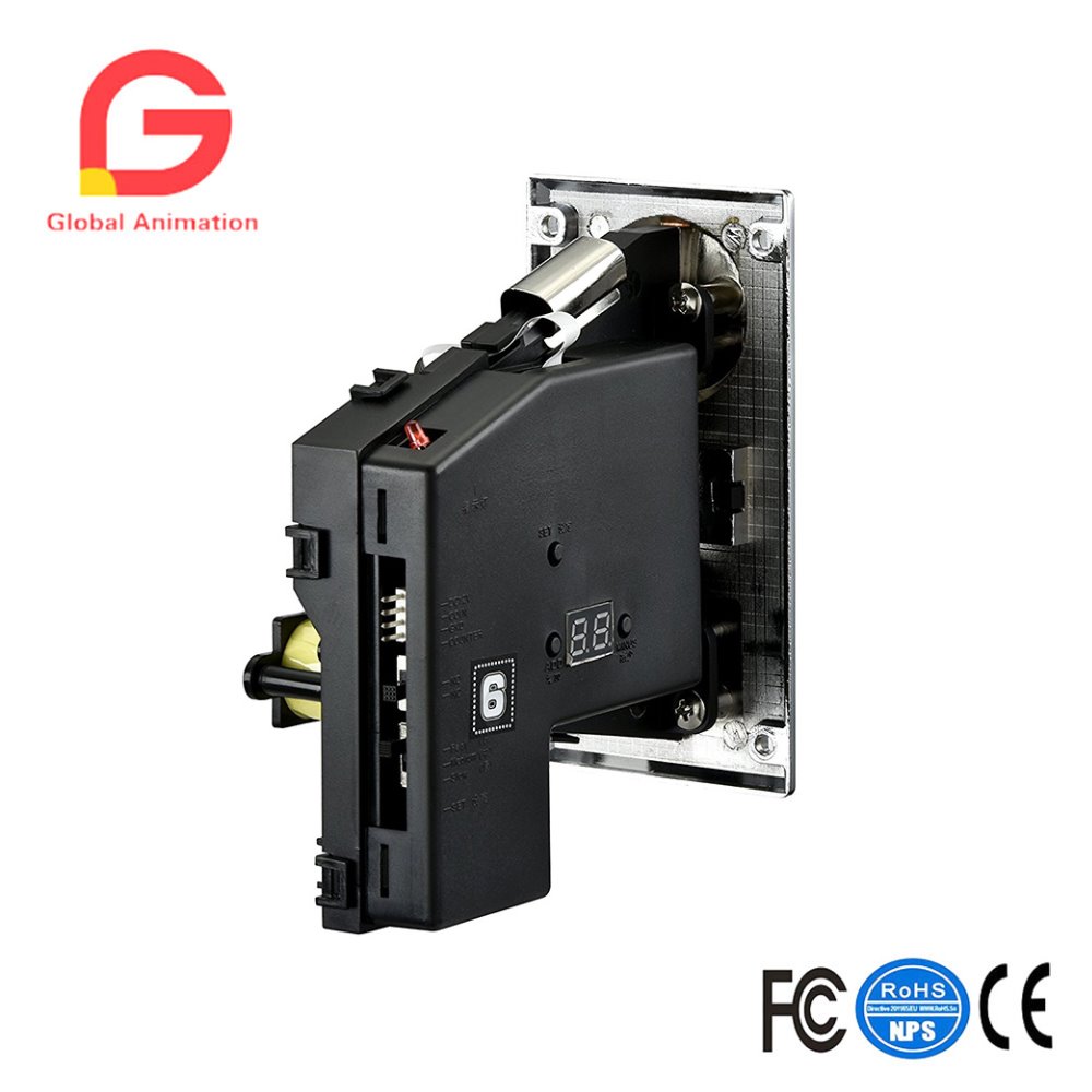 CH-924, 4-munt mech-acceptor v - Arcade Vending & Laundry Revenue recensie en prijs