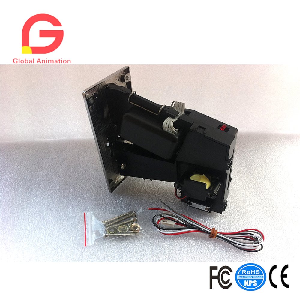 CH-924, 4-munt mech-acceptor v - Arcade Vending & Laundry Revenue recensie en prijs