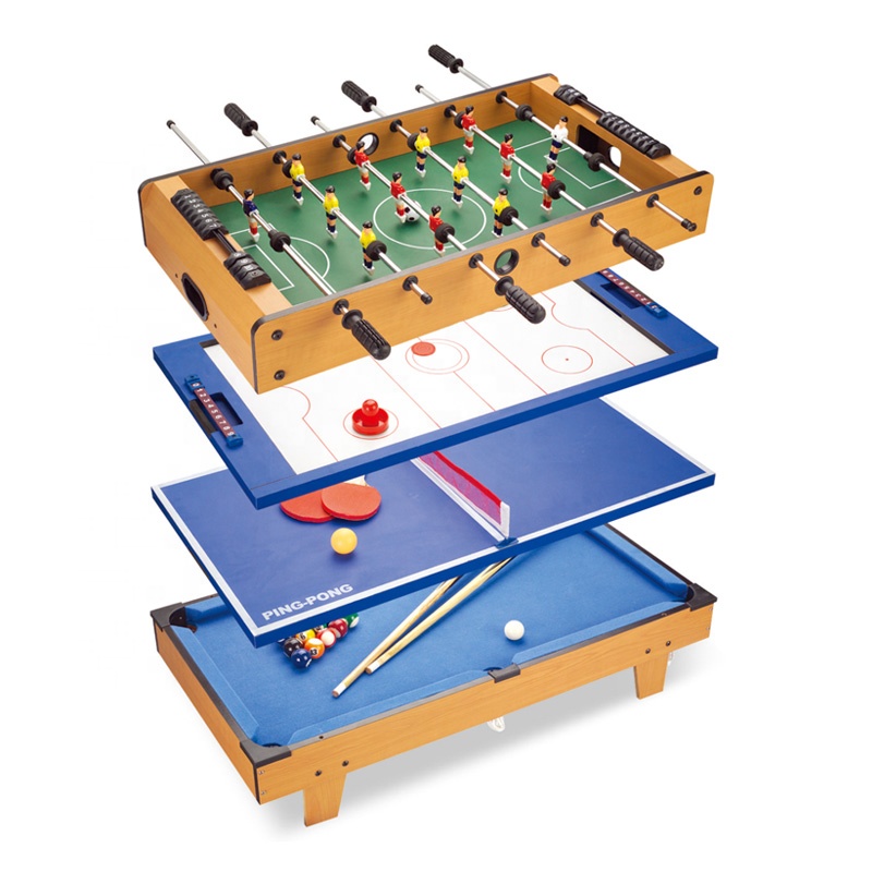 4-in-1 Mini Speltafel, Poolbil - Air Hockey Table recensie en prijs