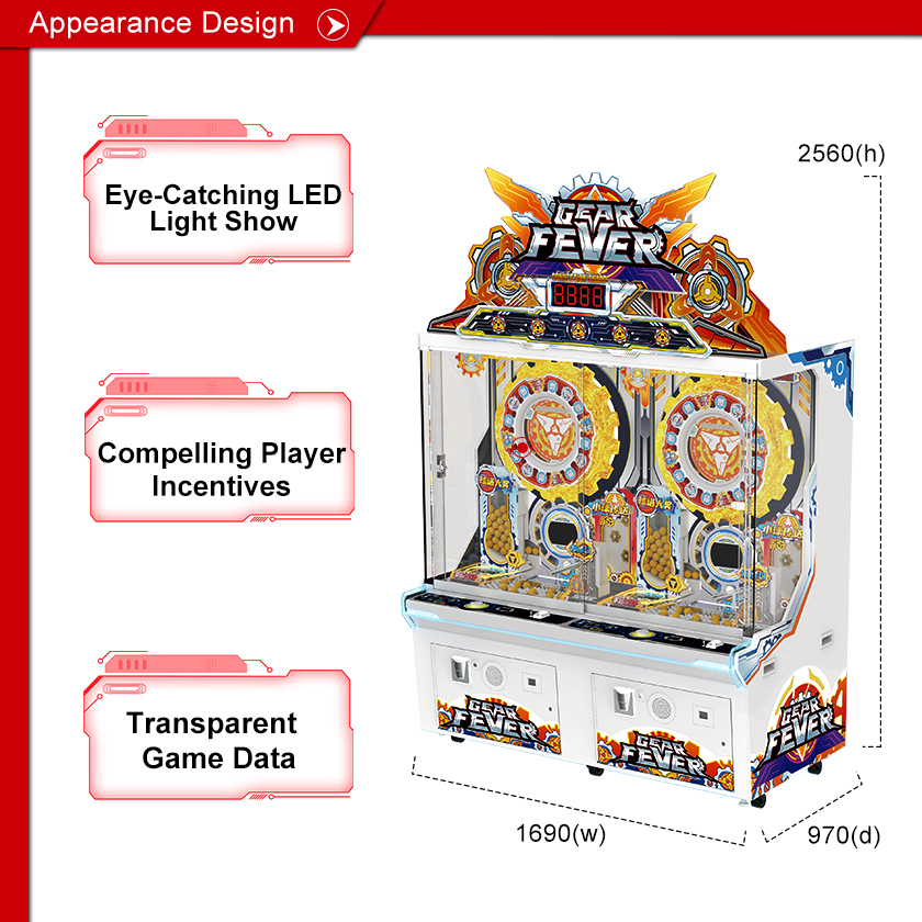 Leuk Arcade Machine Ticket Red - Ticket Redemption Machine recensie en prijs