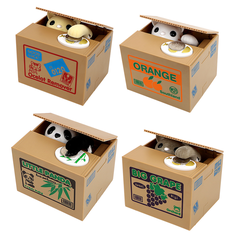 Kat Panda Stealing Coin Spaarp - Coin Operated Kiddie Ride recensie en prijs