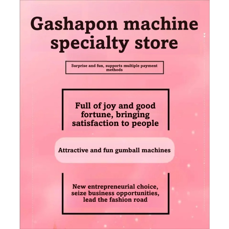 Commerciële grote Gashapon cap - Commercial Vending Machine recensie en prijs