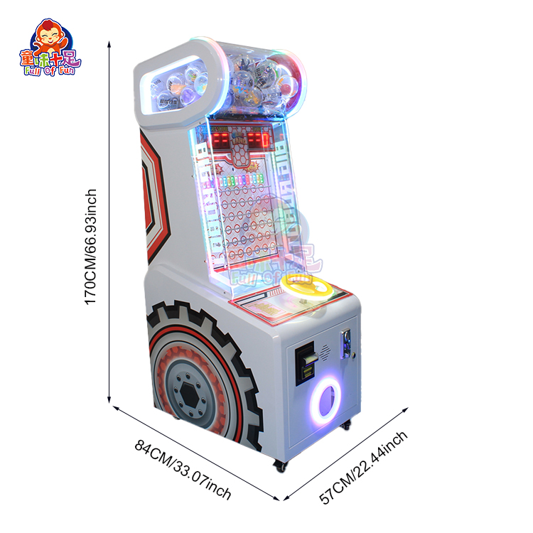 Muntbediende ballenval-spelaut - Ticket Redemption Machine recensie en prijs