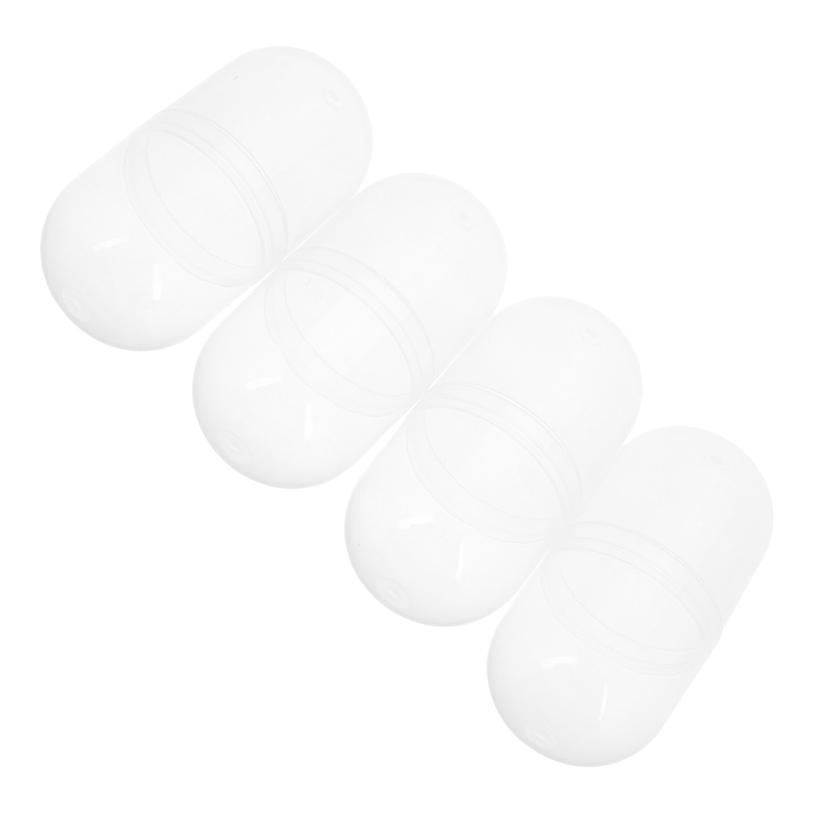 4 stuks transparante plastic v - Prize Capsule Toy Machine recensie en prijs
