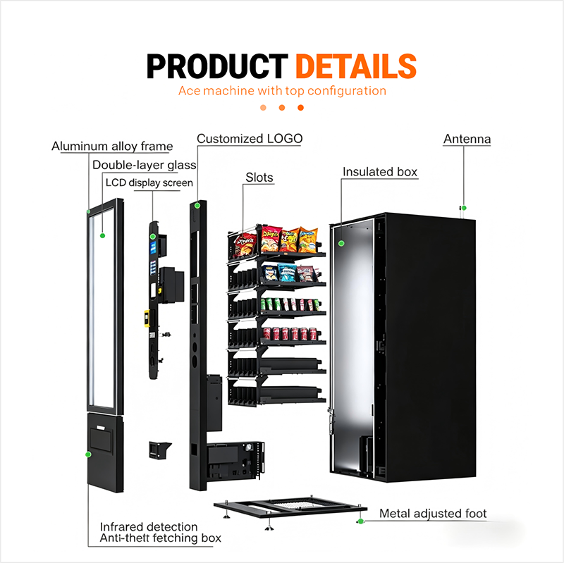 Snack- en drankautomaat Automa - Commercial Vending Machine recensie en prijs