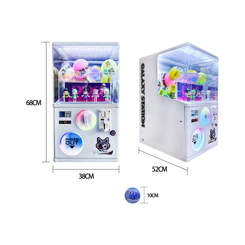 Miniatuur metalen capsule spee - Prize Capsule Toy Machine recensie en prijs