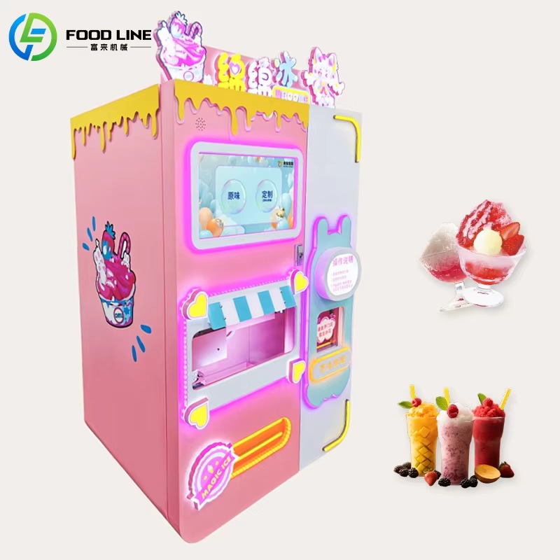 Automatische Smoothie- en Slus - Slushie Machine Vending recensie en prijs